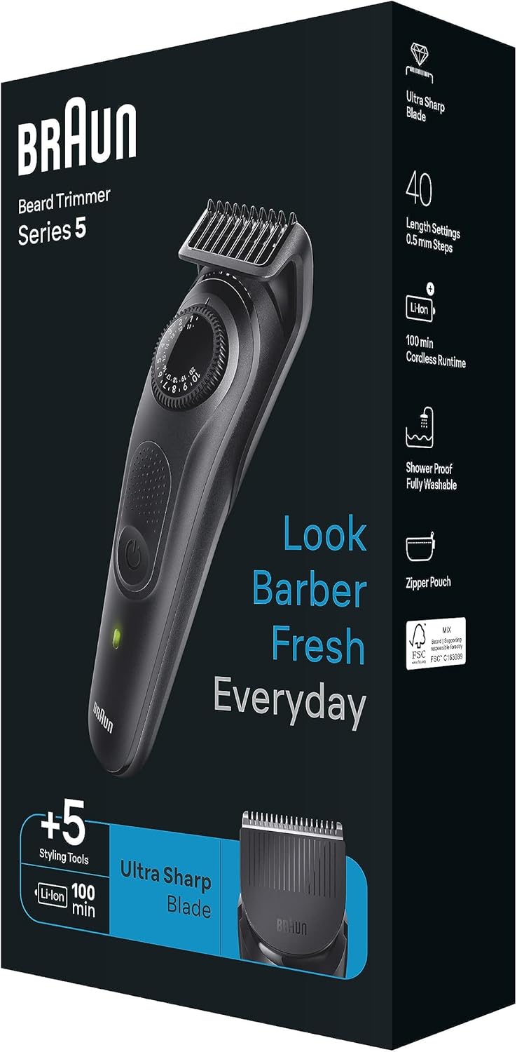 Braun Series 5 BT5420 Men's Electric Beard Trimmer