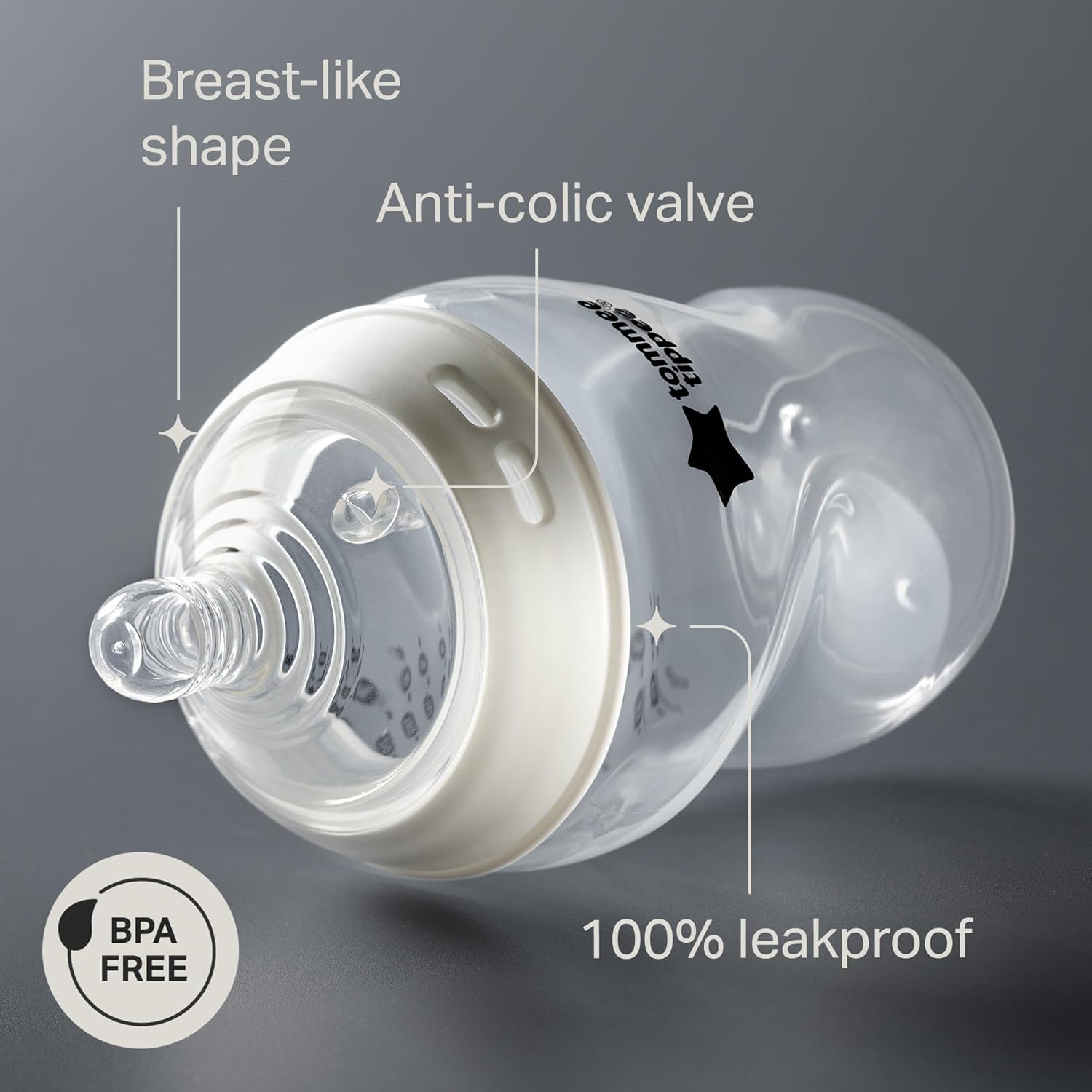 Tommee Tippee Natural Start Baby Bottles for 0m+