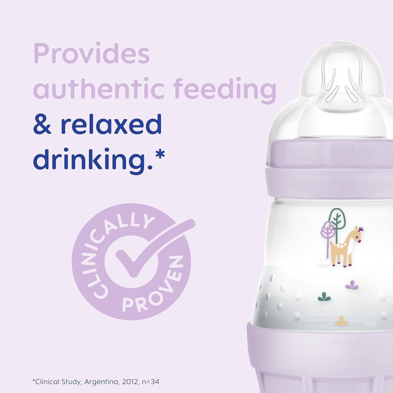 MAM Easy Start Anti-Colic Baby Bottles (3 Pack)