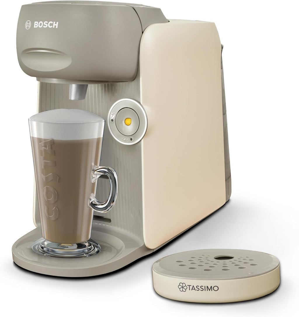 Tassimo by Bosch Finesse Friendly Pod Coffee Machine in Cream