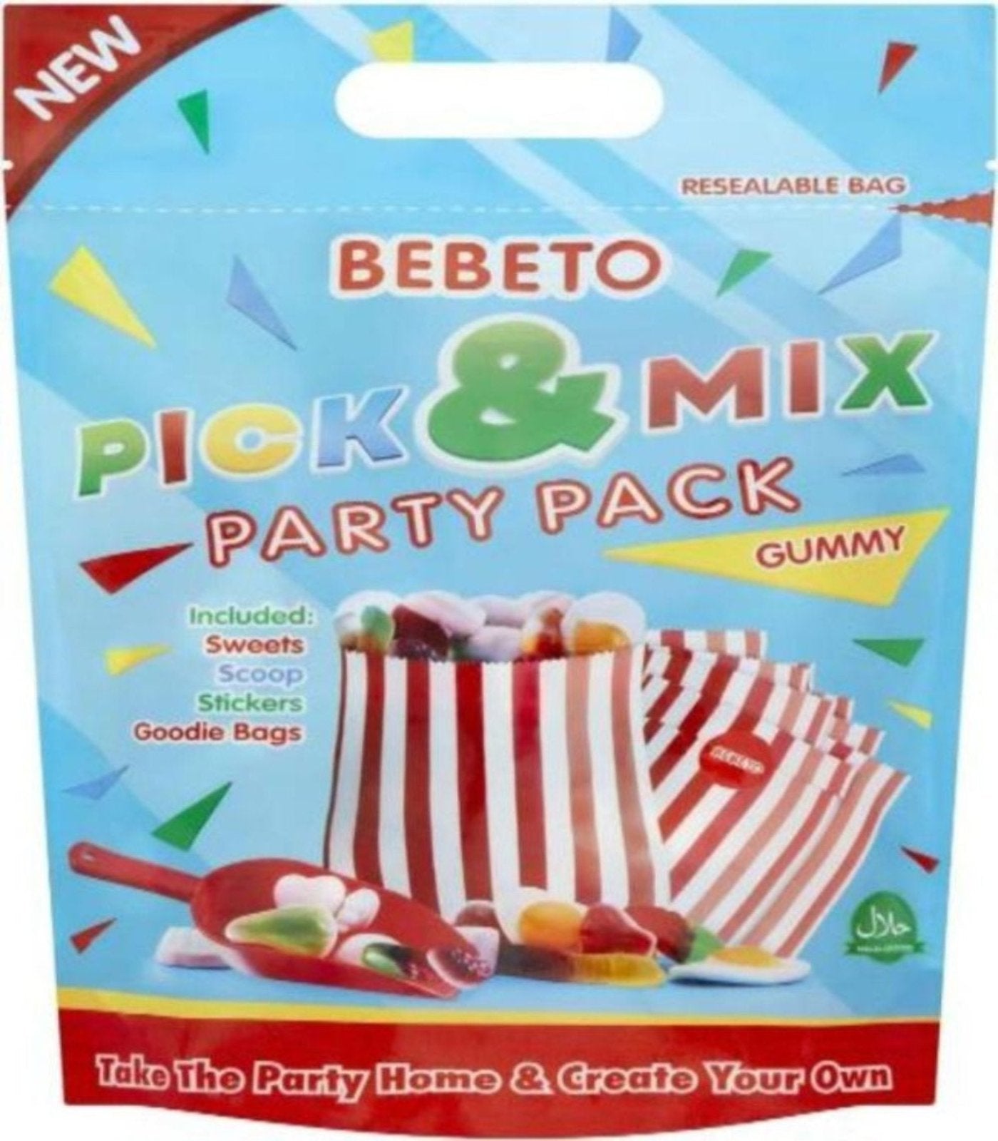 x2 Bebeto Pick & Mix Party Pack 750g