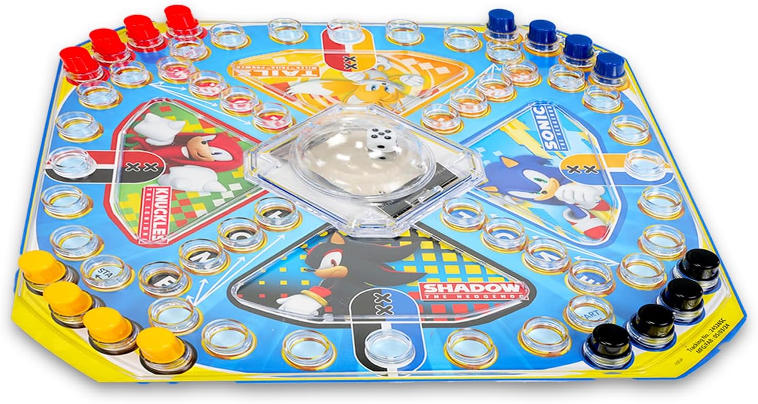 Sonic the Hedgehog Trouble Board Game 5+