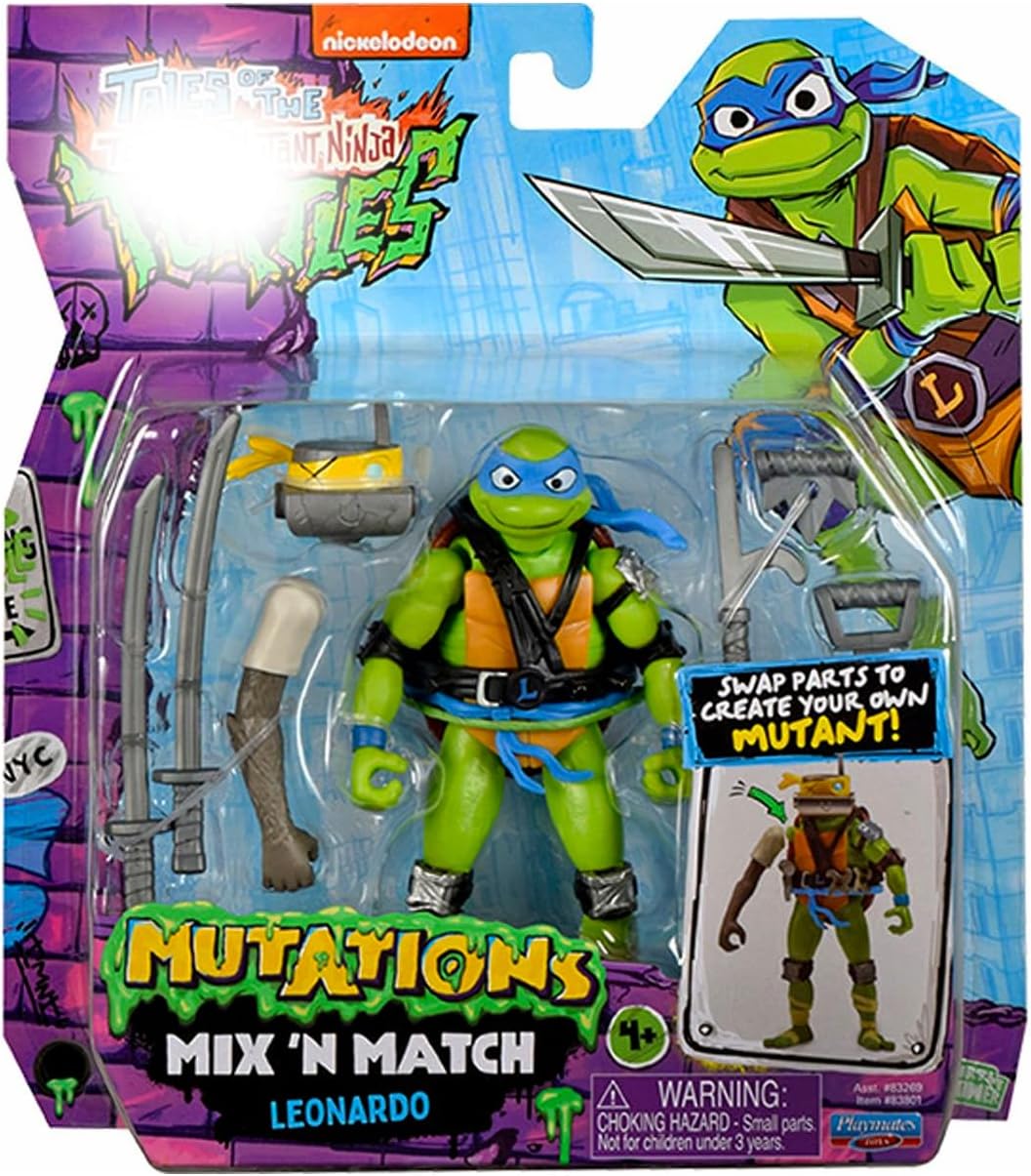 Tales Of The Teenage Mutant Ninja Turtles Mutations Mix & Match Leonardo