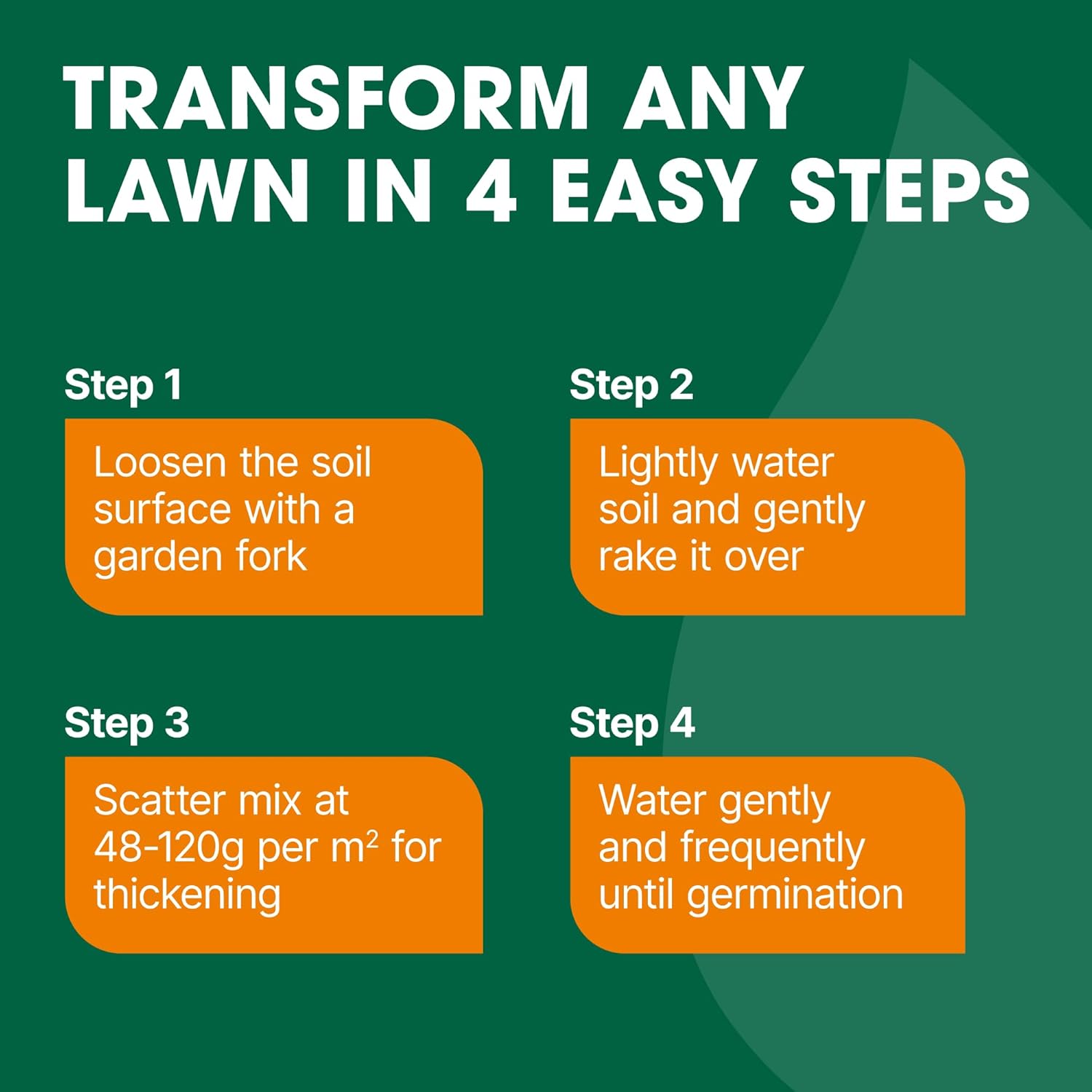 Doff 5 in 1 Lawn Fix & Grass Seed – 2.25kg