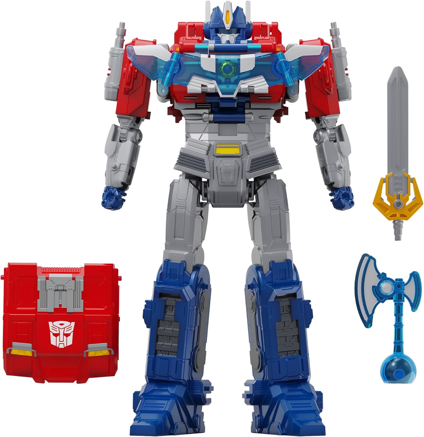 Transformers One Power Flip Optimus Prime Interactive Action Figure - Orion Pax