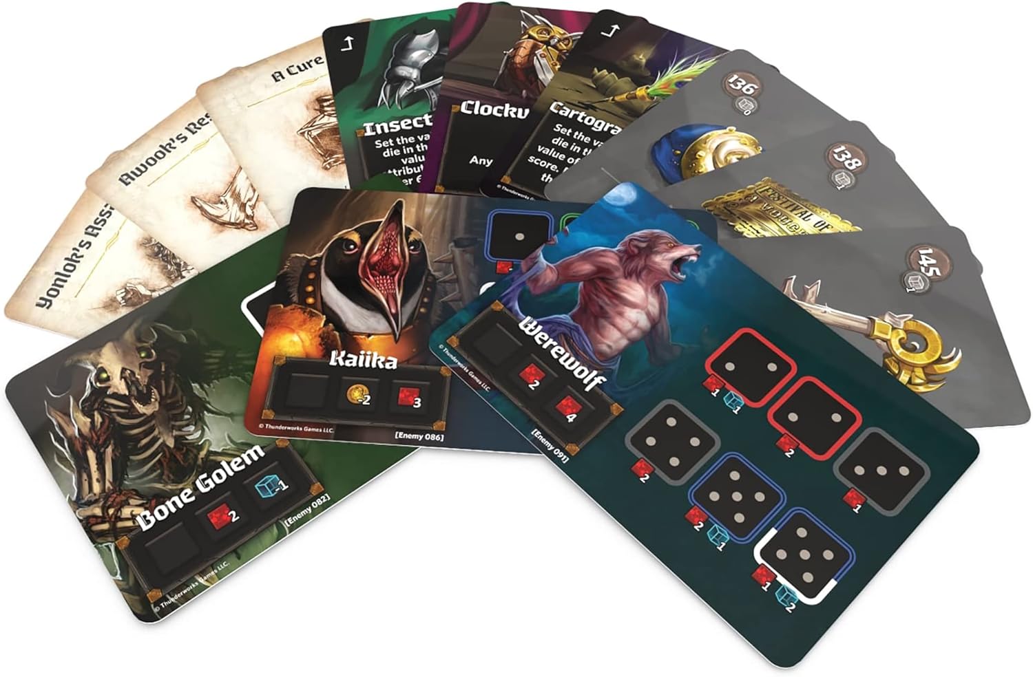 Thunderworks Games Roll Player Adventures: Gulpax's Secret Expansion