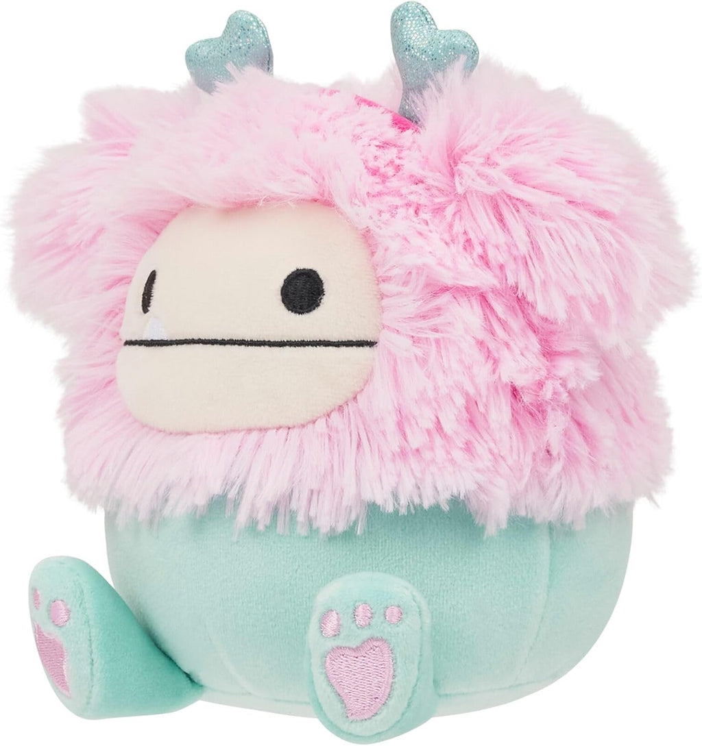 Squishmallows Original 7.5-Inch Bessem the Bigfoot with Heart Headband