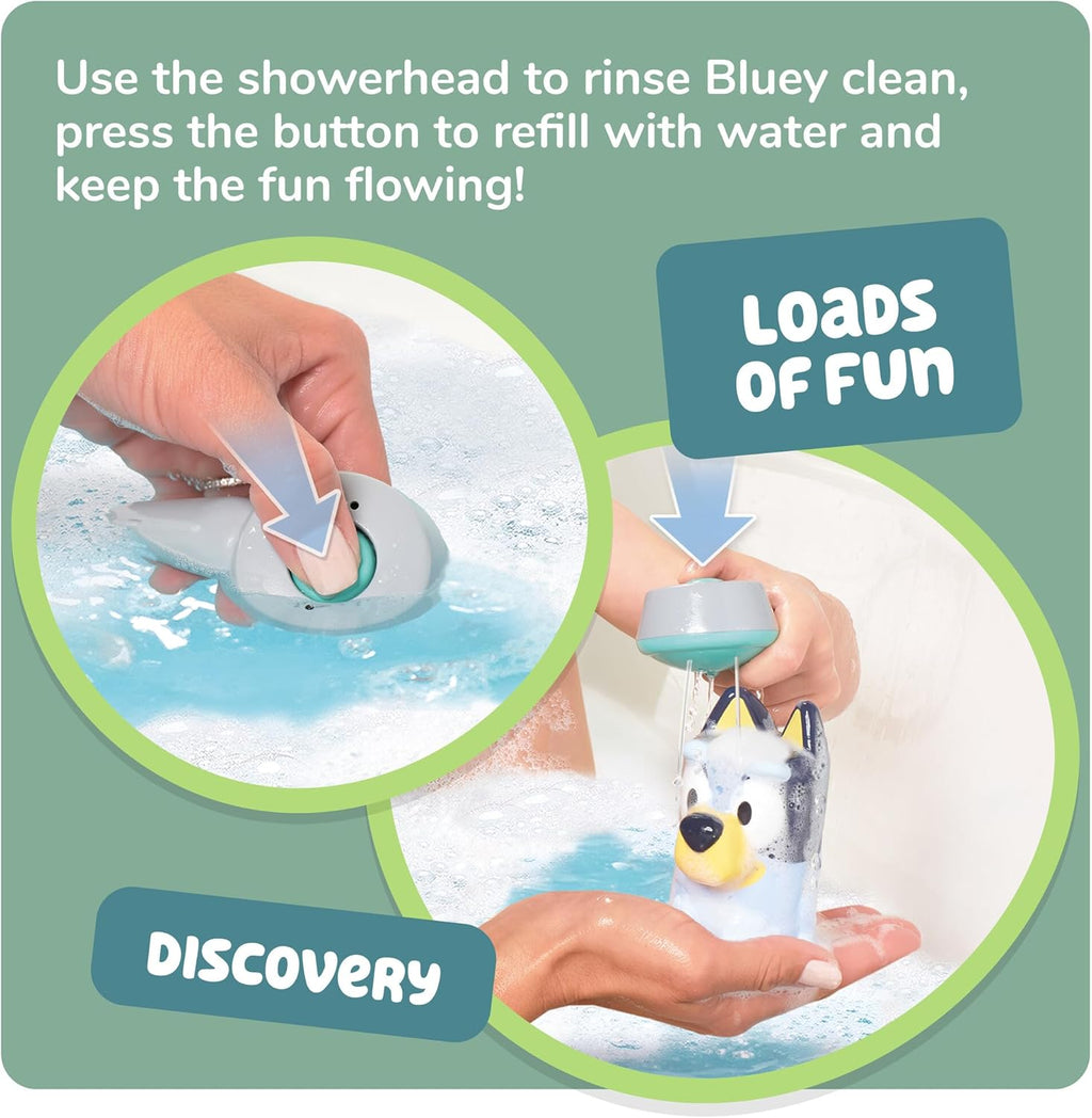 Toomies Shower & Scrub Bluey Bath Toy 18m+