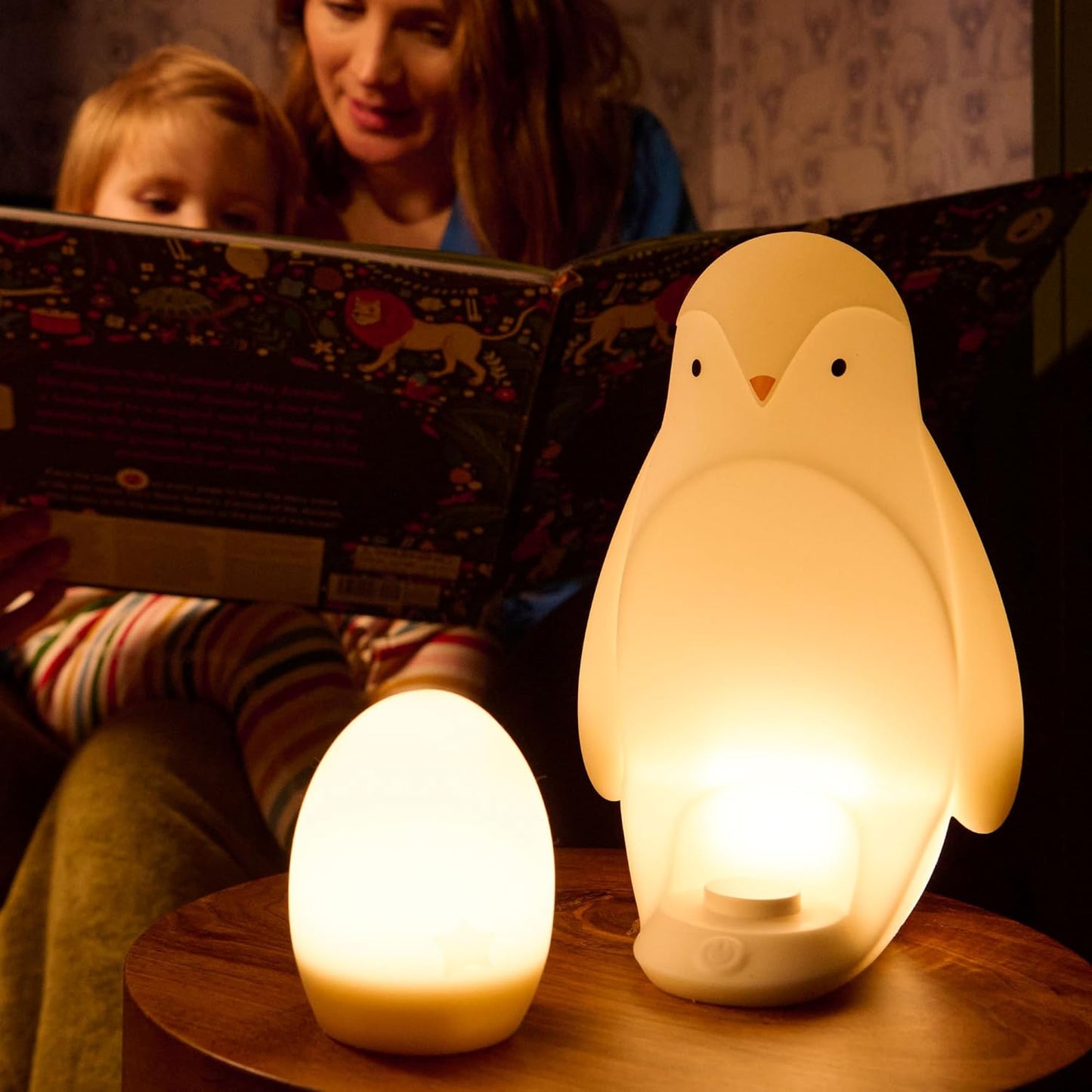 Tommee Tippee 2-In-1 Portable Penguin Night Light