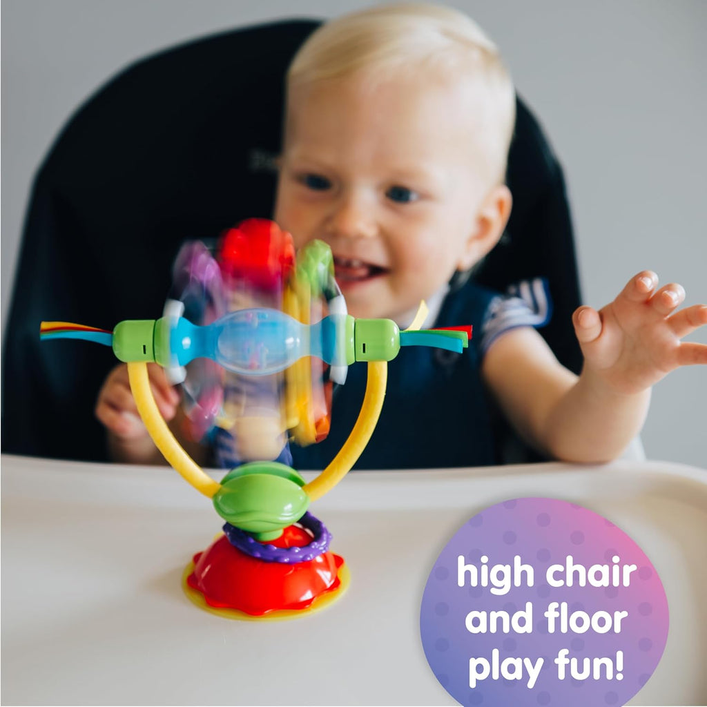 Playgro Baby High Chair Spinning Toy with Rattle and Suction Cup 6m+
