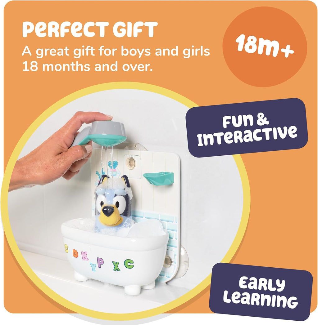 Toomies Shower & Scrub Bluey Bath Toy 18m+