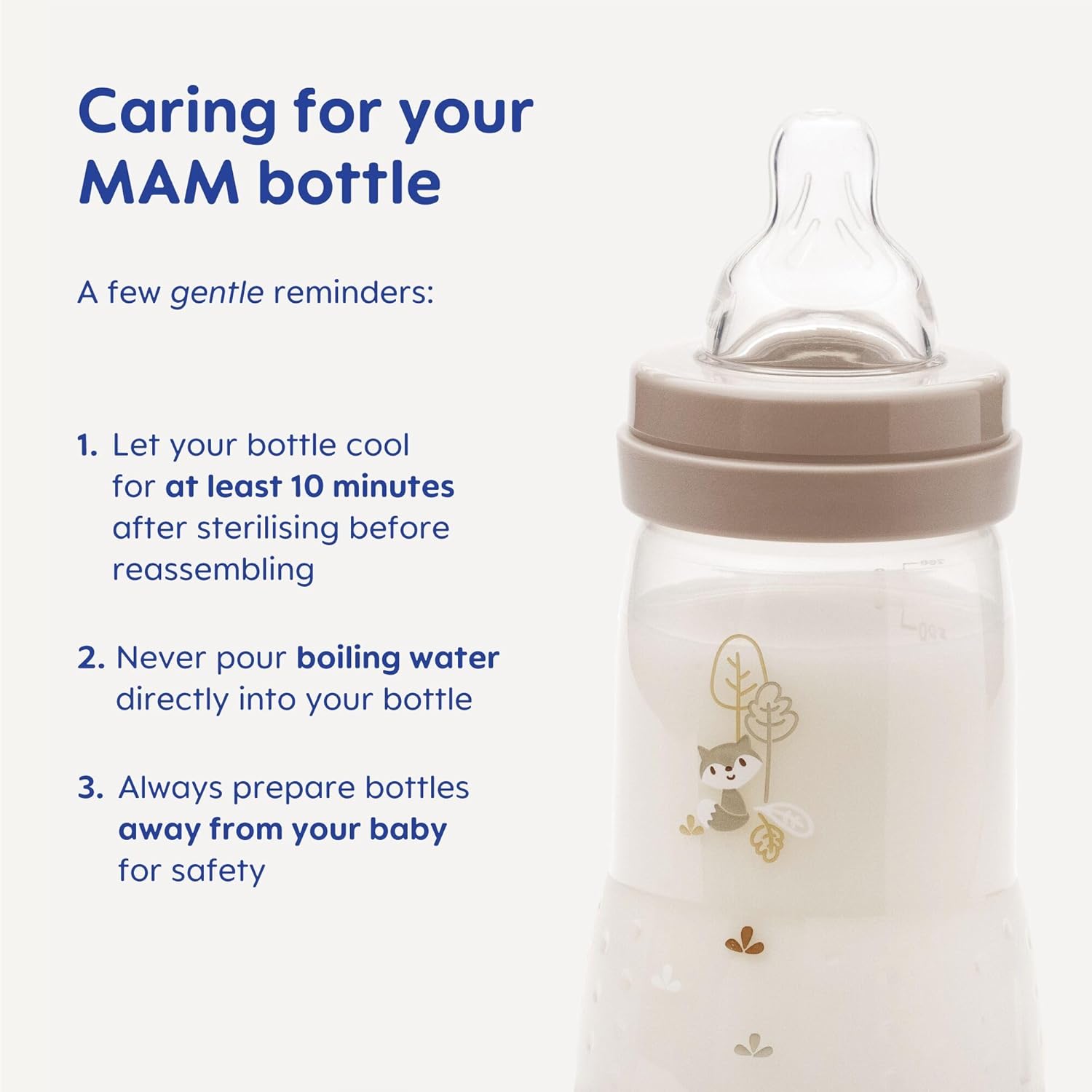 MAM Easy Start Anti-Colic Baby Bottles (3 Pack)