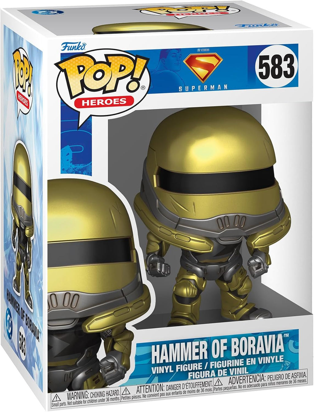 Funko Pop! Movie: Superman 2025 S2– Hammer of Boravia with Chase