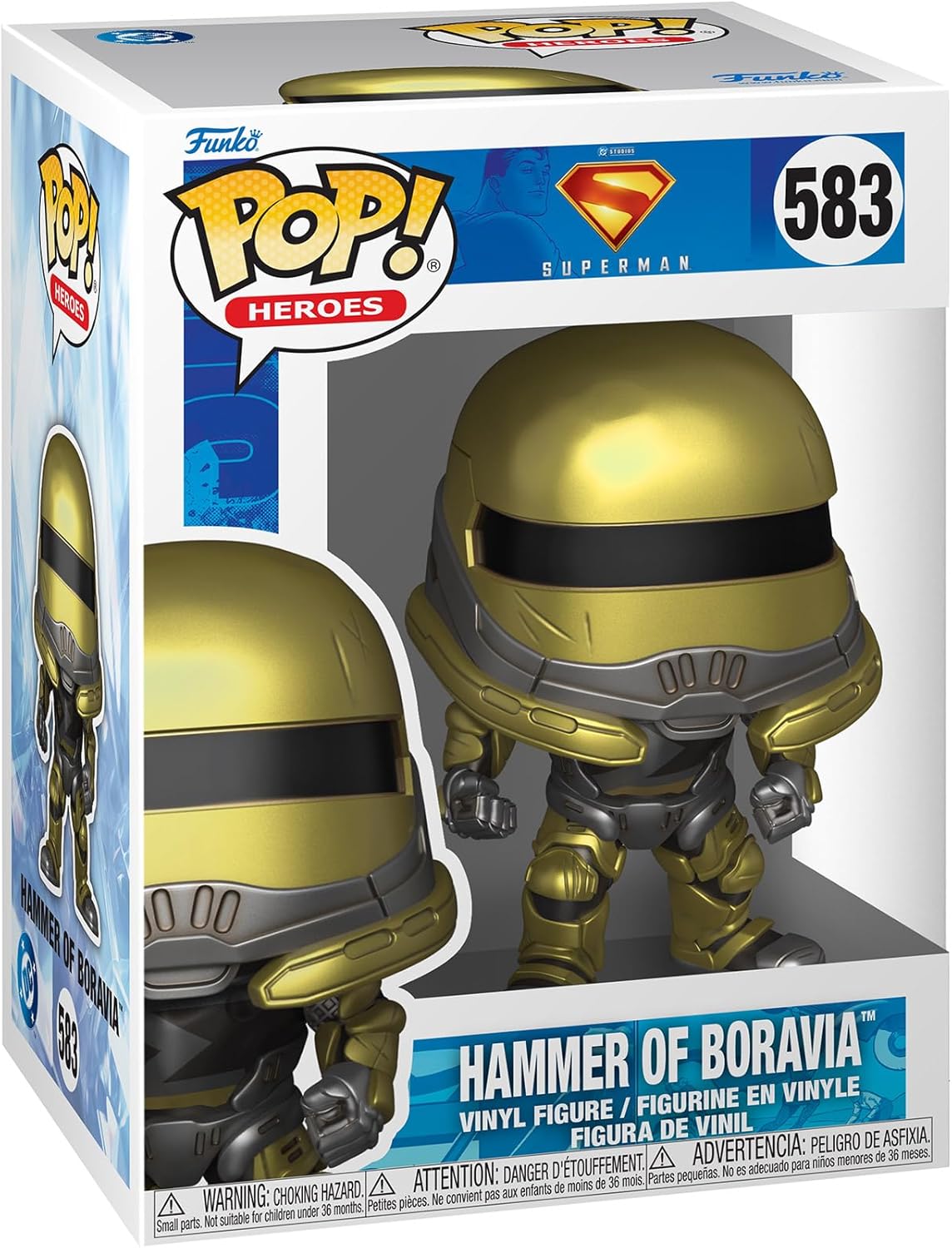 Funko Pop! Movie: Superman 2025 S2– Hammer of Boravia with Chase