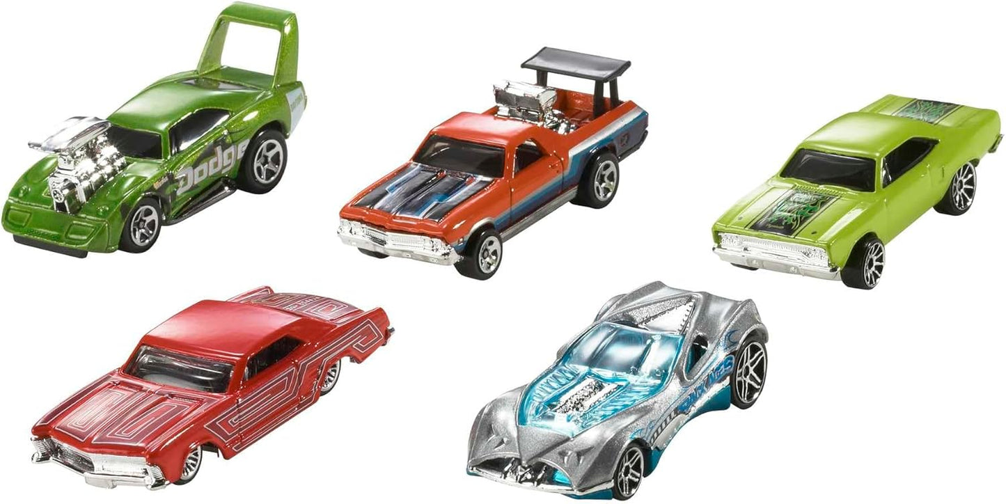 Hot Wheels Toy Cars Set Of 10 (Styles May Vary)