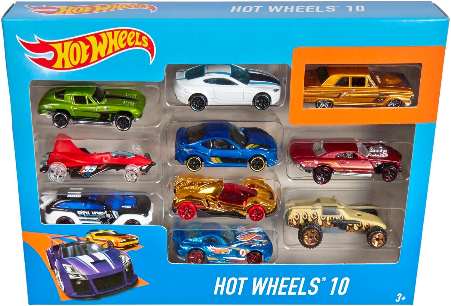 Hot Wheels Toy Cars & Trucks in 1:64 Scale 3+