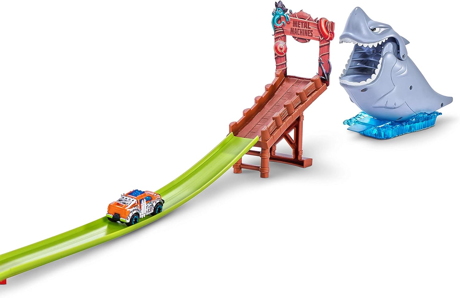 Metal Machines Shark Attack Track Set 4+