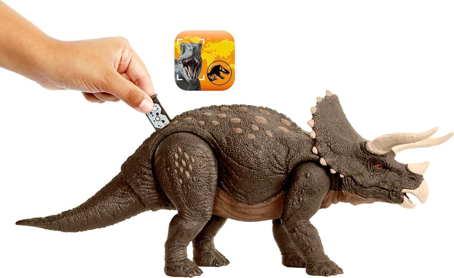 Jurassic World Habitat Defender Triceratops Dinosaur Toy