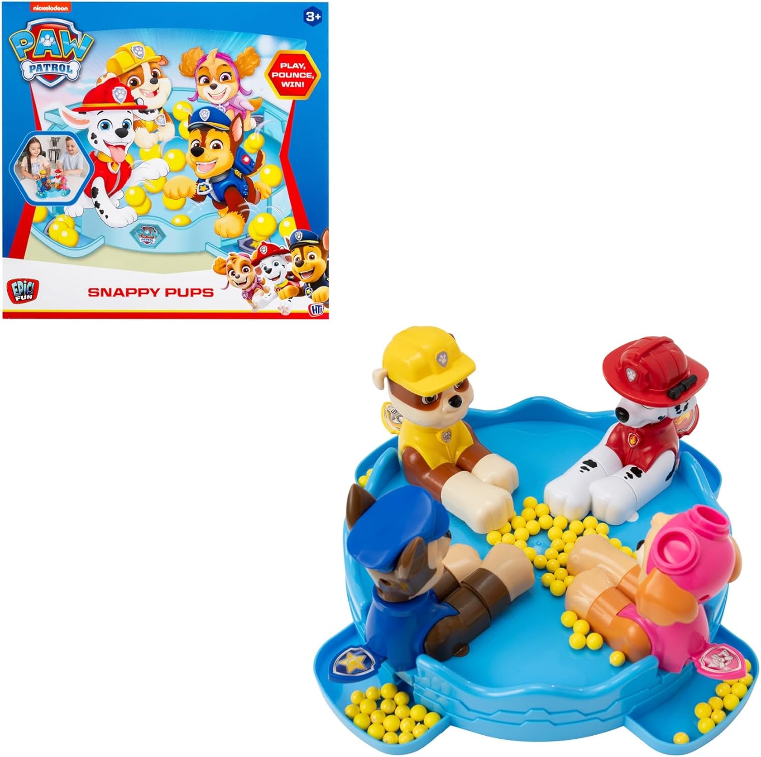 Paw Patrol Snappy Pups Family Board Game 3+