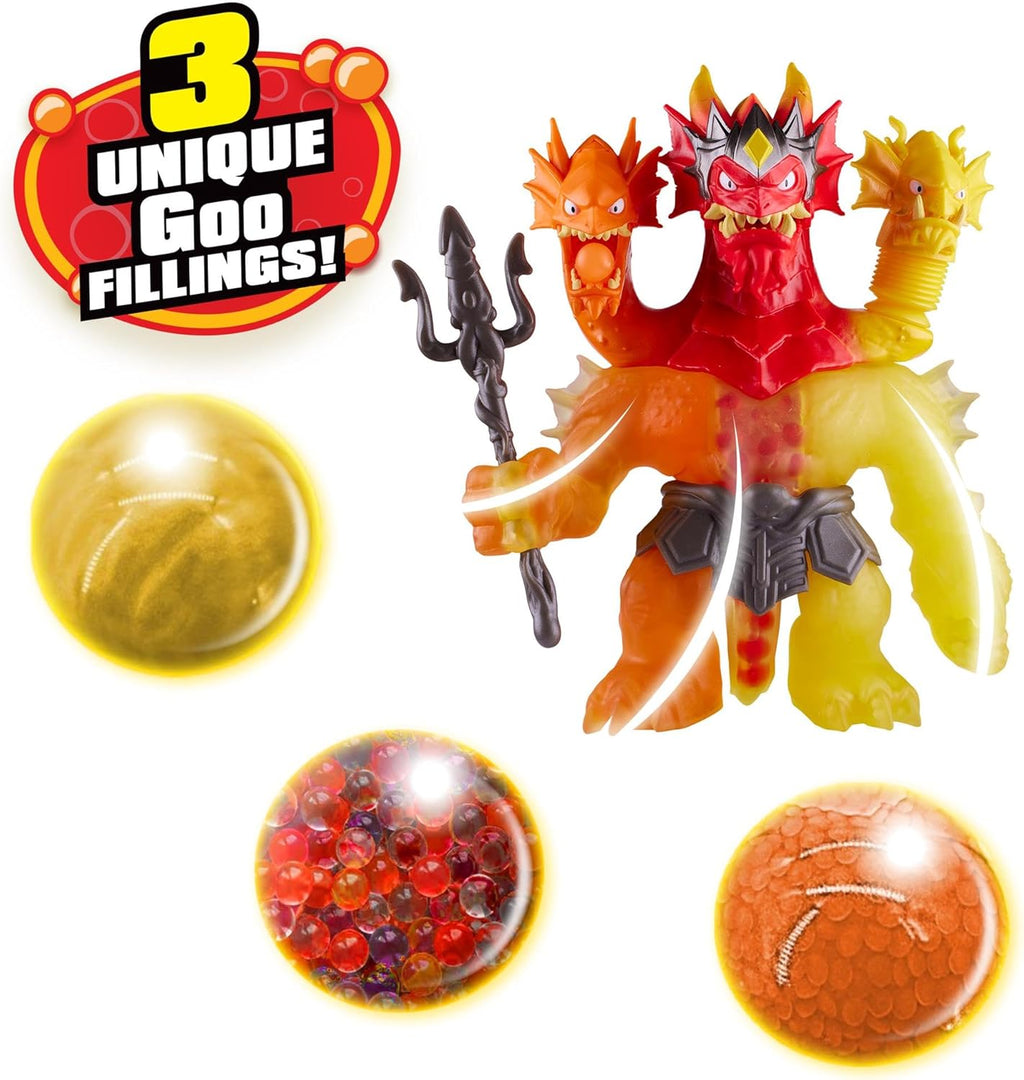 Heroes of Goo Jit Zu Stretch Strikers King Hydra Figure 4+
