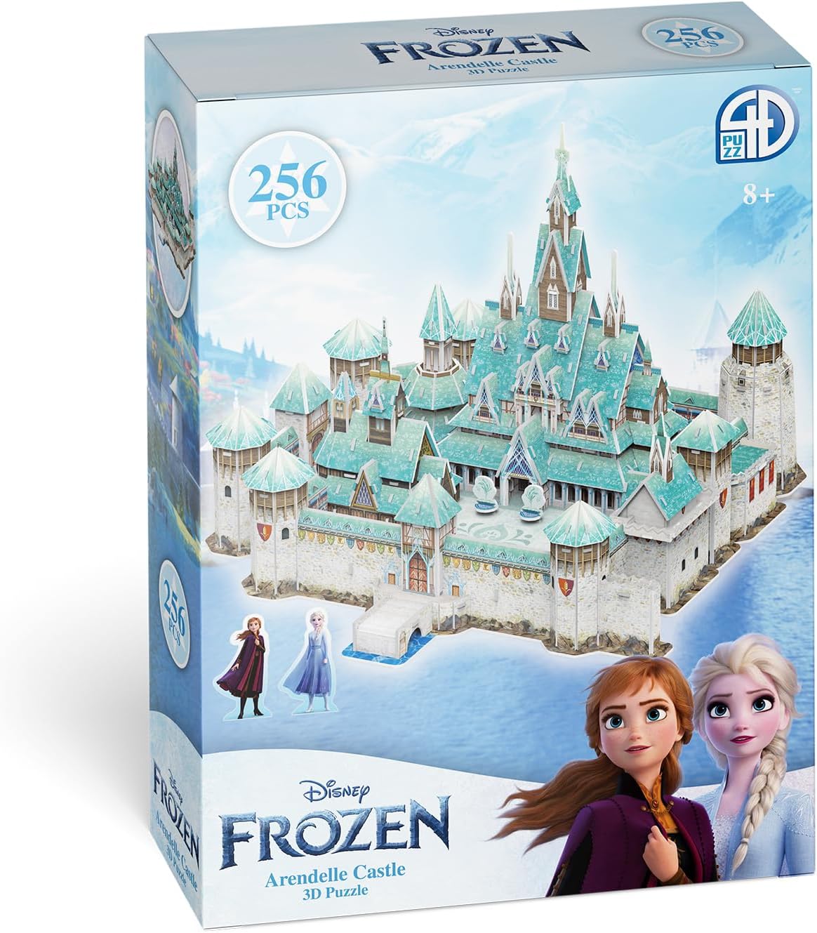 Disney Frozen Arendelle Castle 3D Puzzle 256pcs 8+