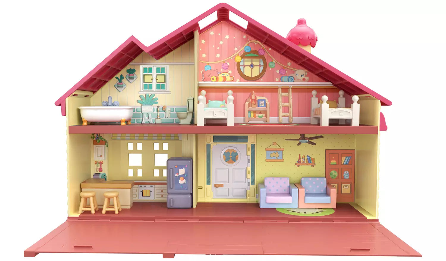 Bluey Healer Family Home And BBQ Playset