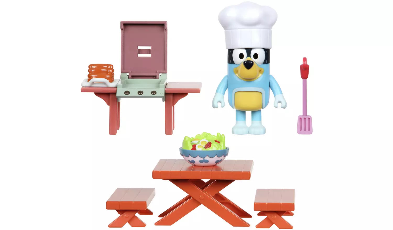 Bluey Healer Family Home And BBQ Playset