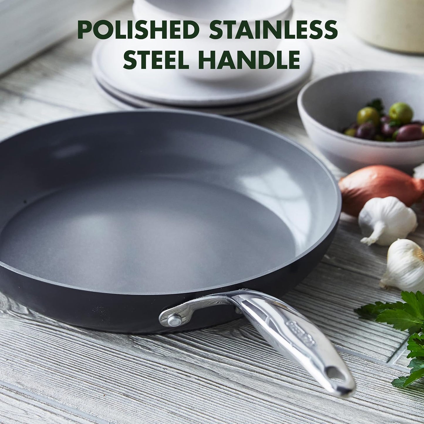 GreenPan Pro Healthy Ceramic Non-Stick 28cm Frying Pan Skillet