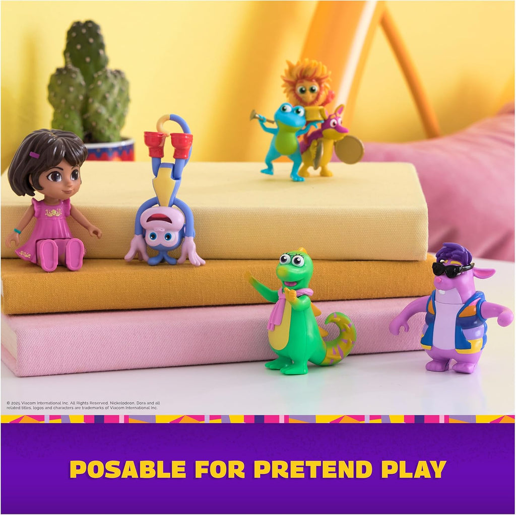 Dora, Fantastic Friends Gift Pack with Dora, Boots, Tico, Isa, and the Fiesta Trio 3+