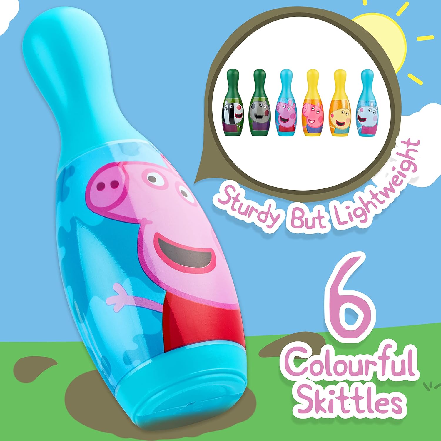 Peppa Pig Bowling Set 3+