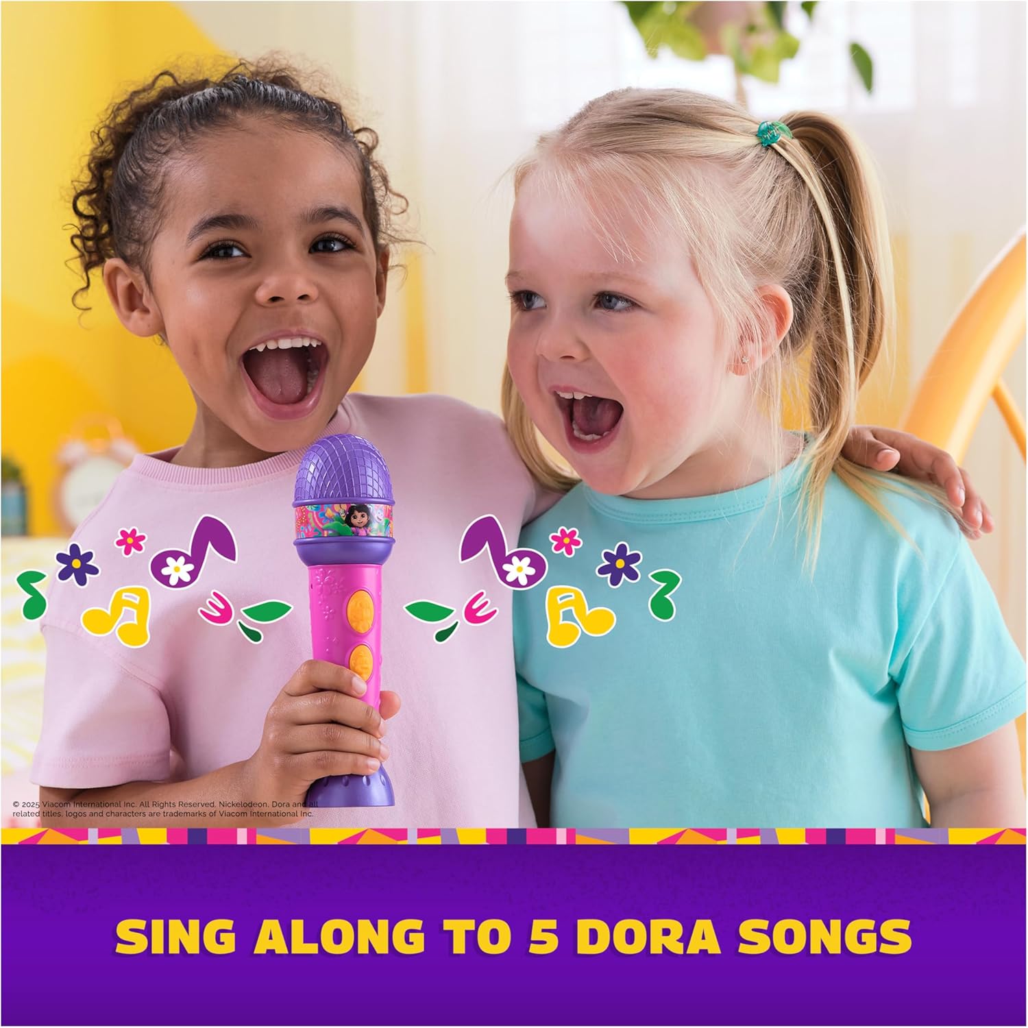 DORA, Rainforest Rhythms Microphone with Music 3+