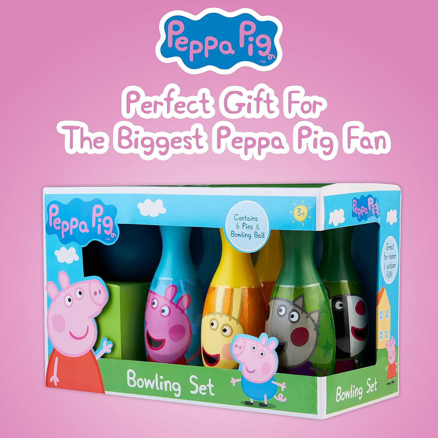 Peppa Pig Bowling Set 3+