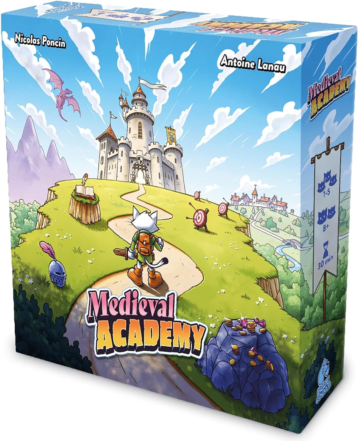 Blackrock Games Blue Cocker Medieval Academy 8+