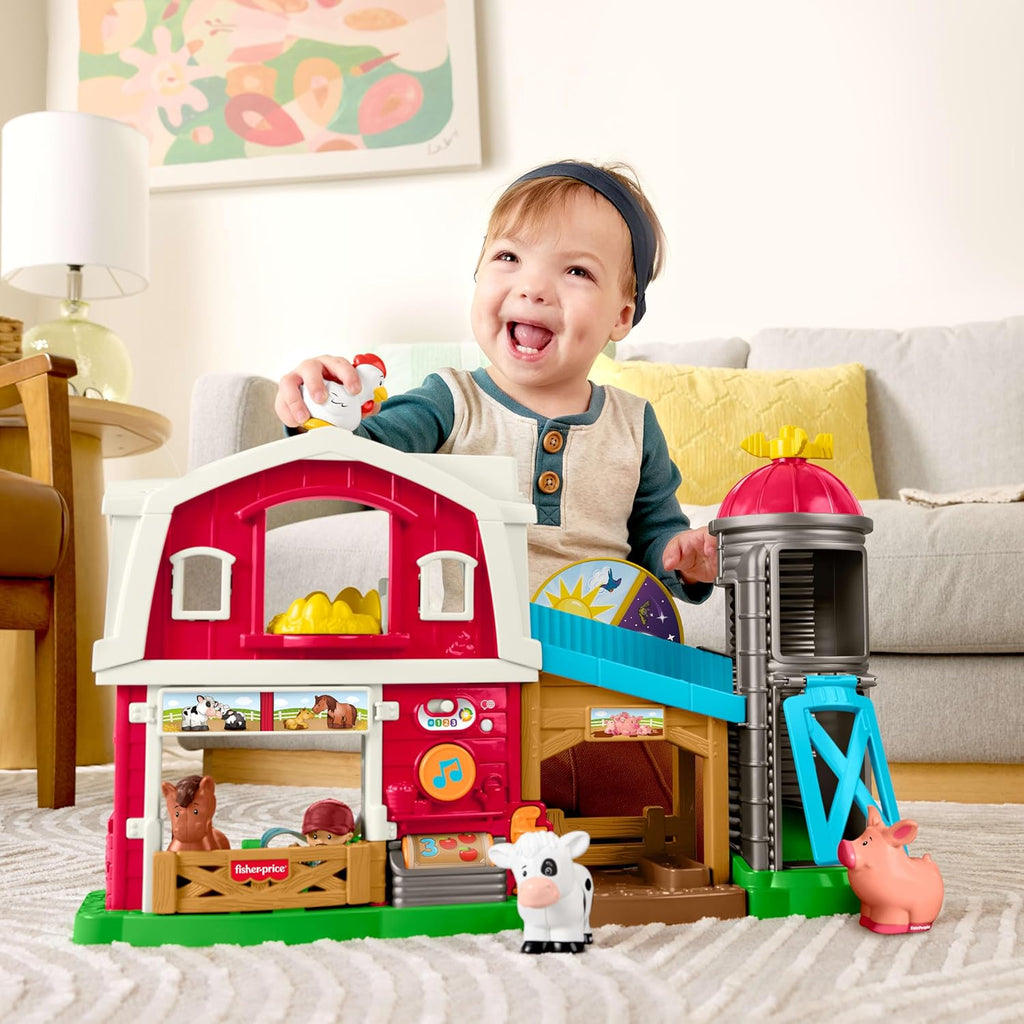 Fisher-Price Little People Caring for Animals Farm Interactive playset 1+