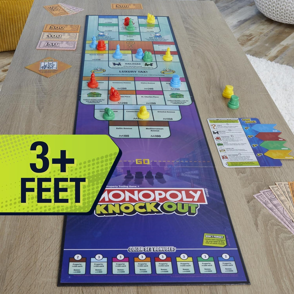 Monopoly Knockout Family Party Game