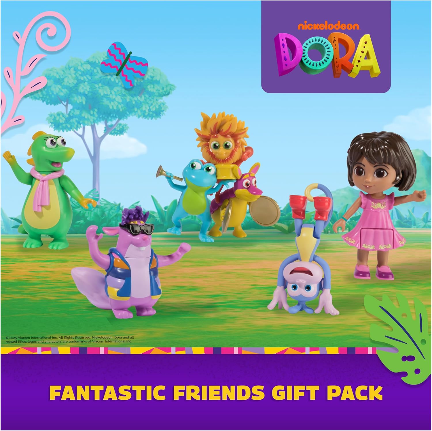 Dora, Fantastic Friends Gift Pack with Dora, Boots, Tico, Isa, and the Fiesta Trio 3+
