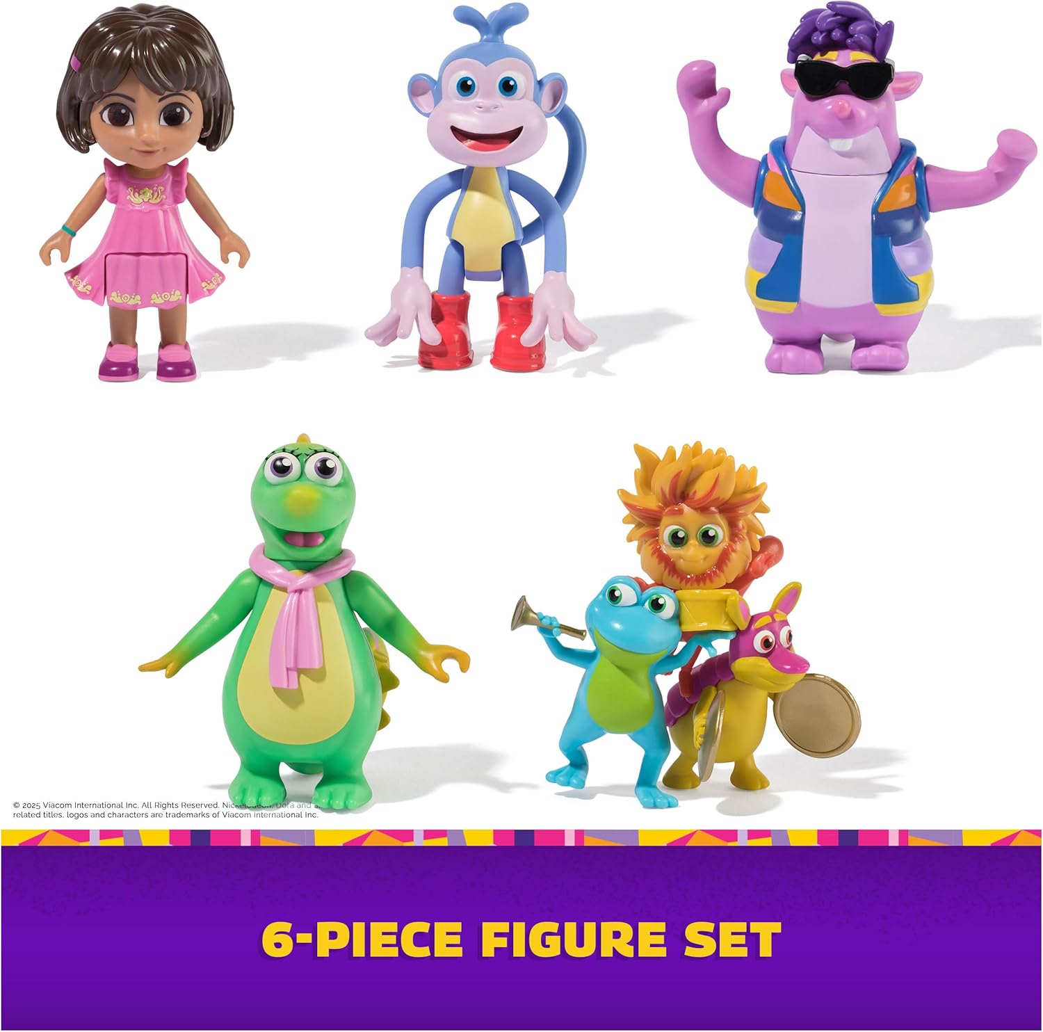 Dora, Fantastic Friends Gift Pack with Dora, Boots, Tico, Isa, and the Fiesta Trio 3+