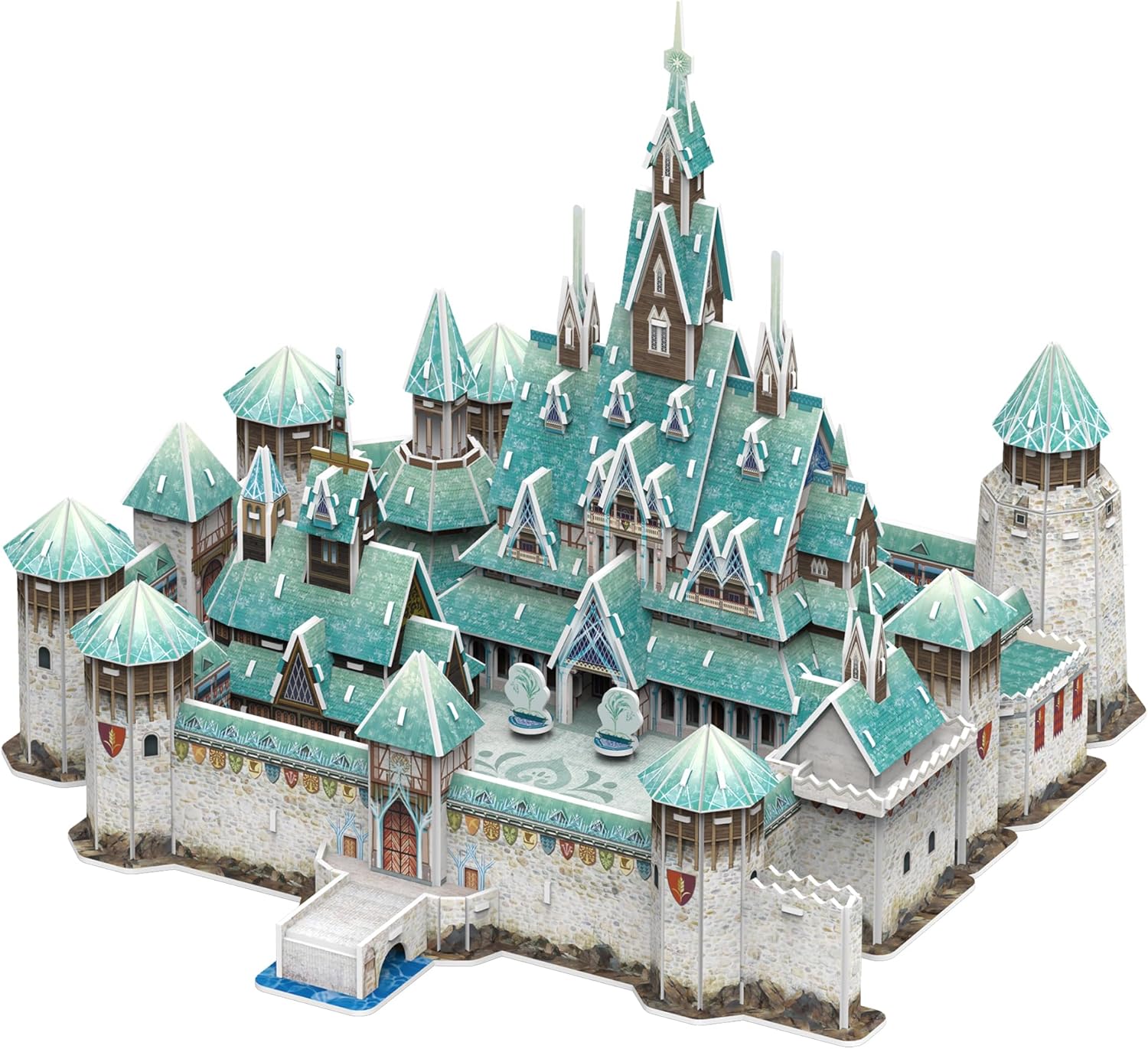 Disney Frozen Arendelle Castle 3D Puzzle 256pcs 8+