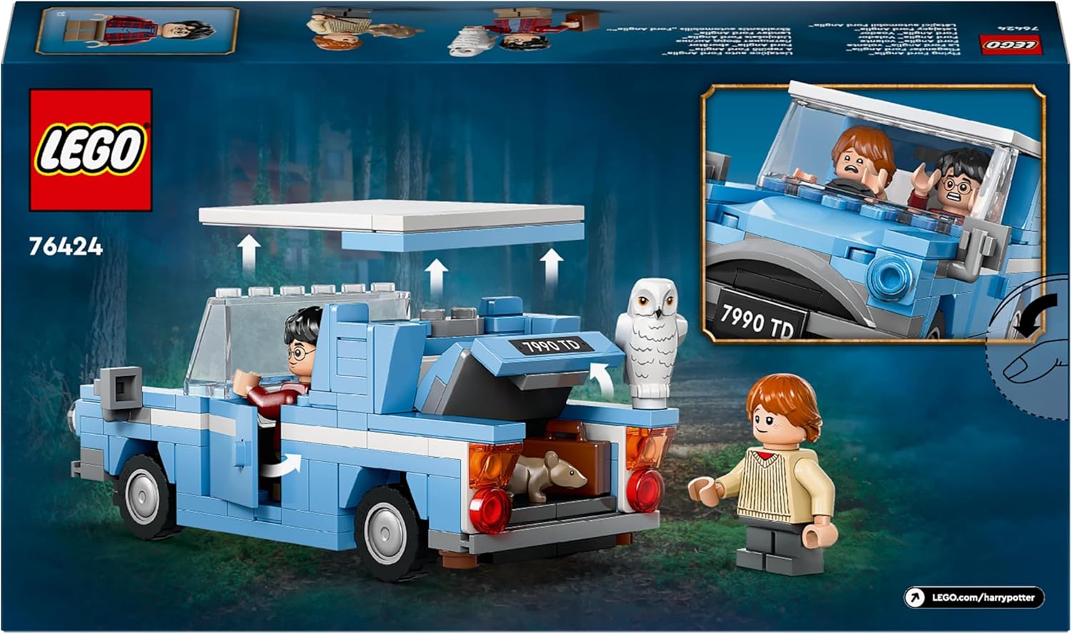 LEGO Harry Potter Flying Ford Anglia Car 7+ (76424)