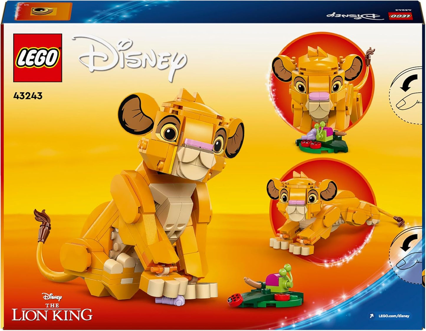 LEGO Disney Simba The Lion Cub 6+ Years