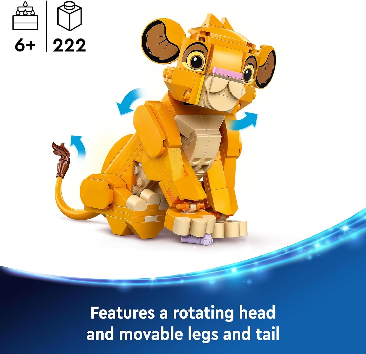 LEGO Disney Simba The Lion Cub 6+ Years