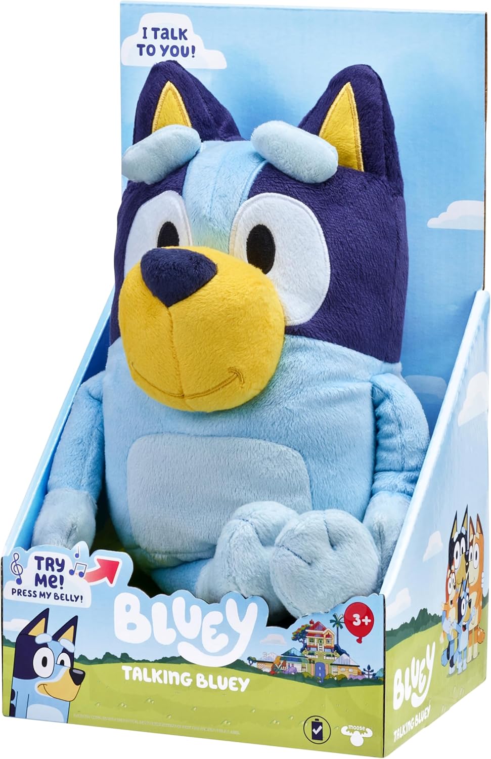 BLUEY talking Teddy Bear 3+