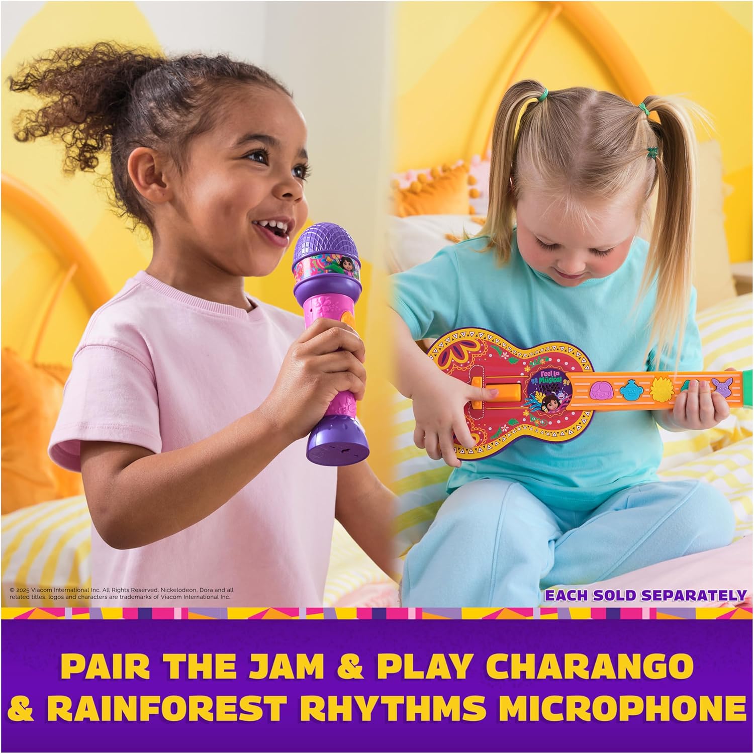 DORA, Rainforest Rhythms Microphone with Music 3+