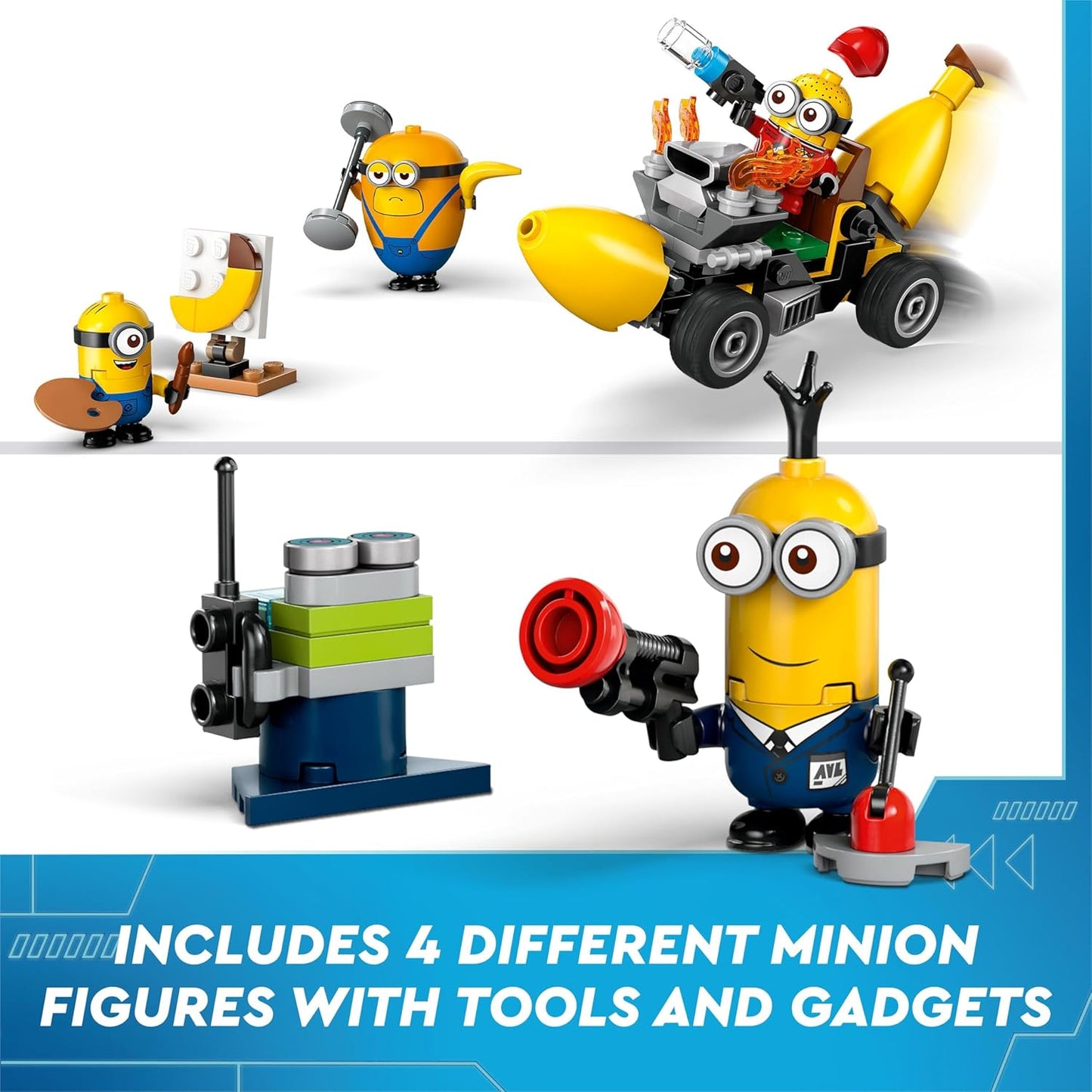 LEGO Despicable Me Minions And Banana Car 6+ Years