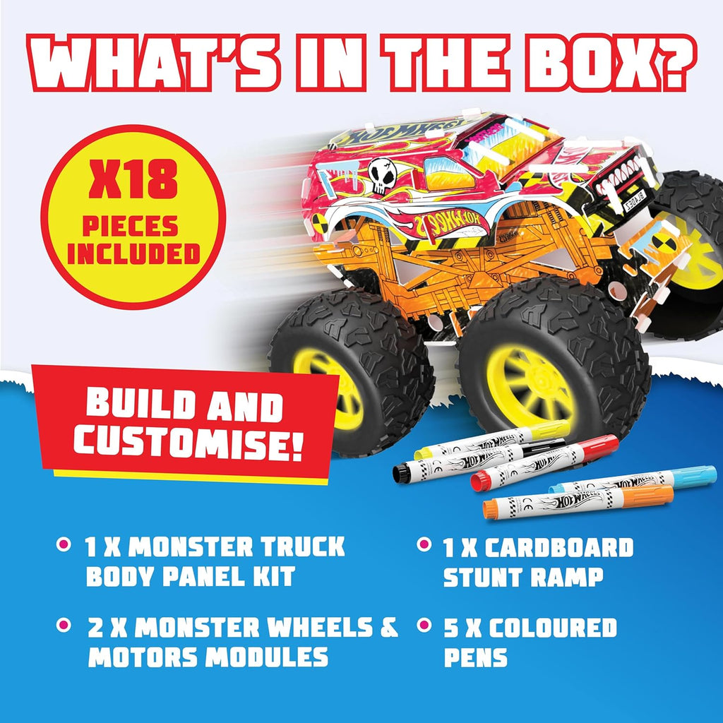 Hot Wheels Toyz Make Your Own Monster Truck 6-12 Years