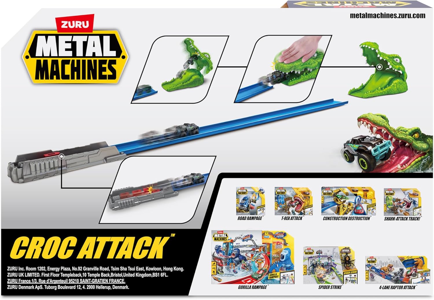 ZURU Metal Machines Croc Attack 4+