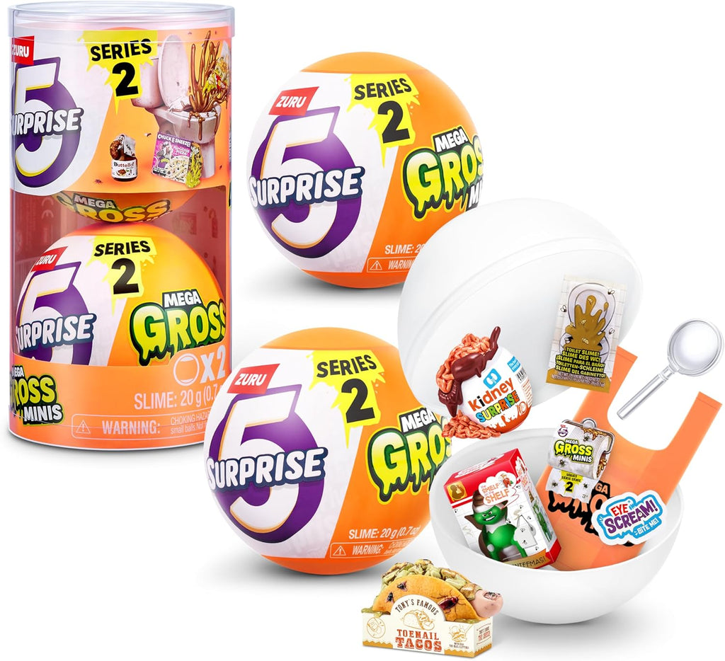 5 Surprise 2 Pack Mega Gross Minis 3+