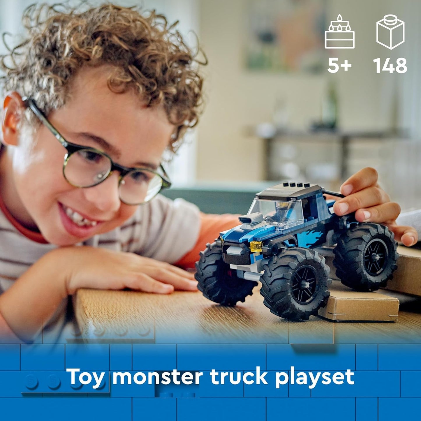 LEGO City Blue Monster Truck 5+ Years