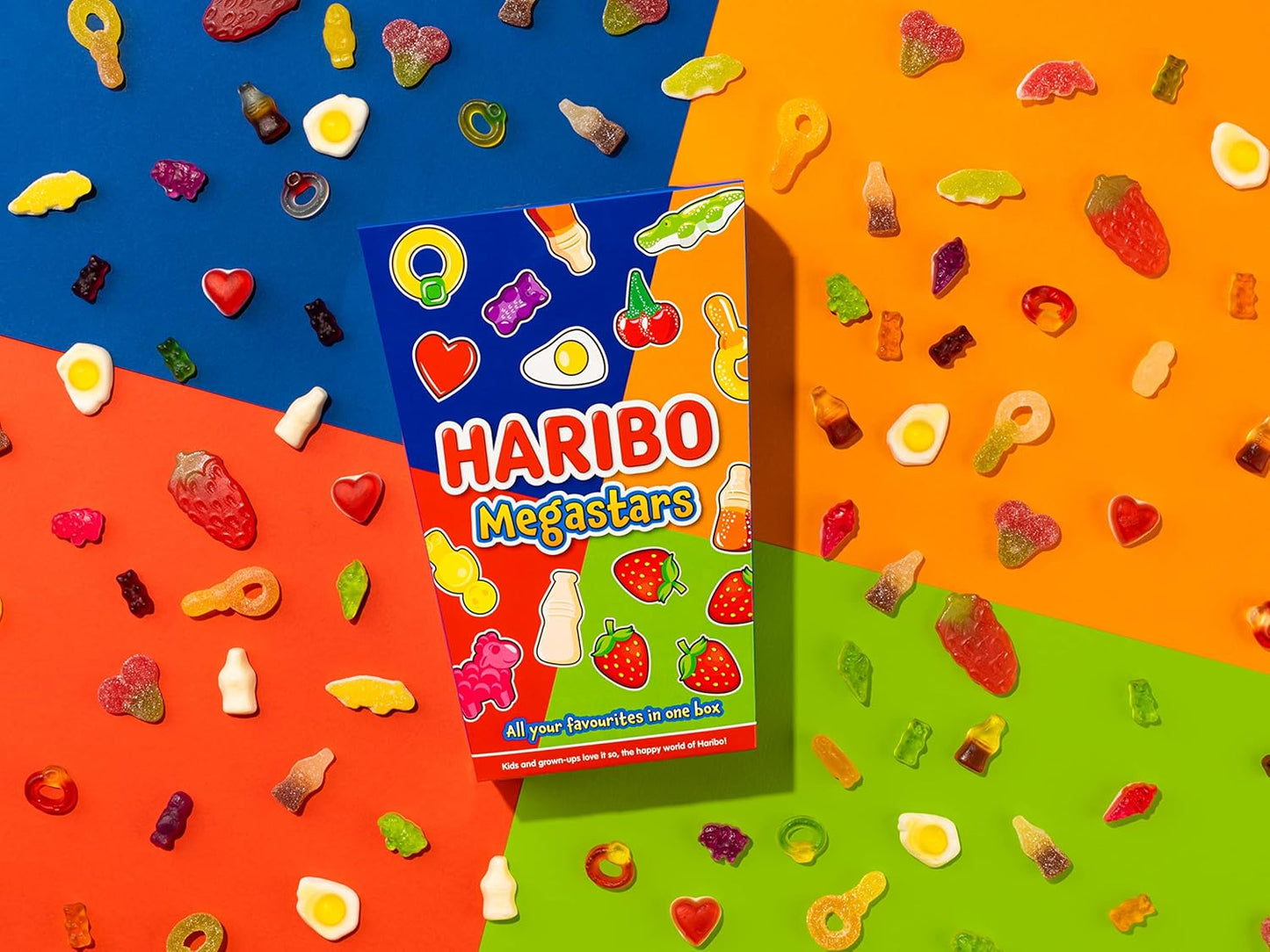 x2 Haribo Mega Stars Box 800g