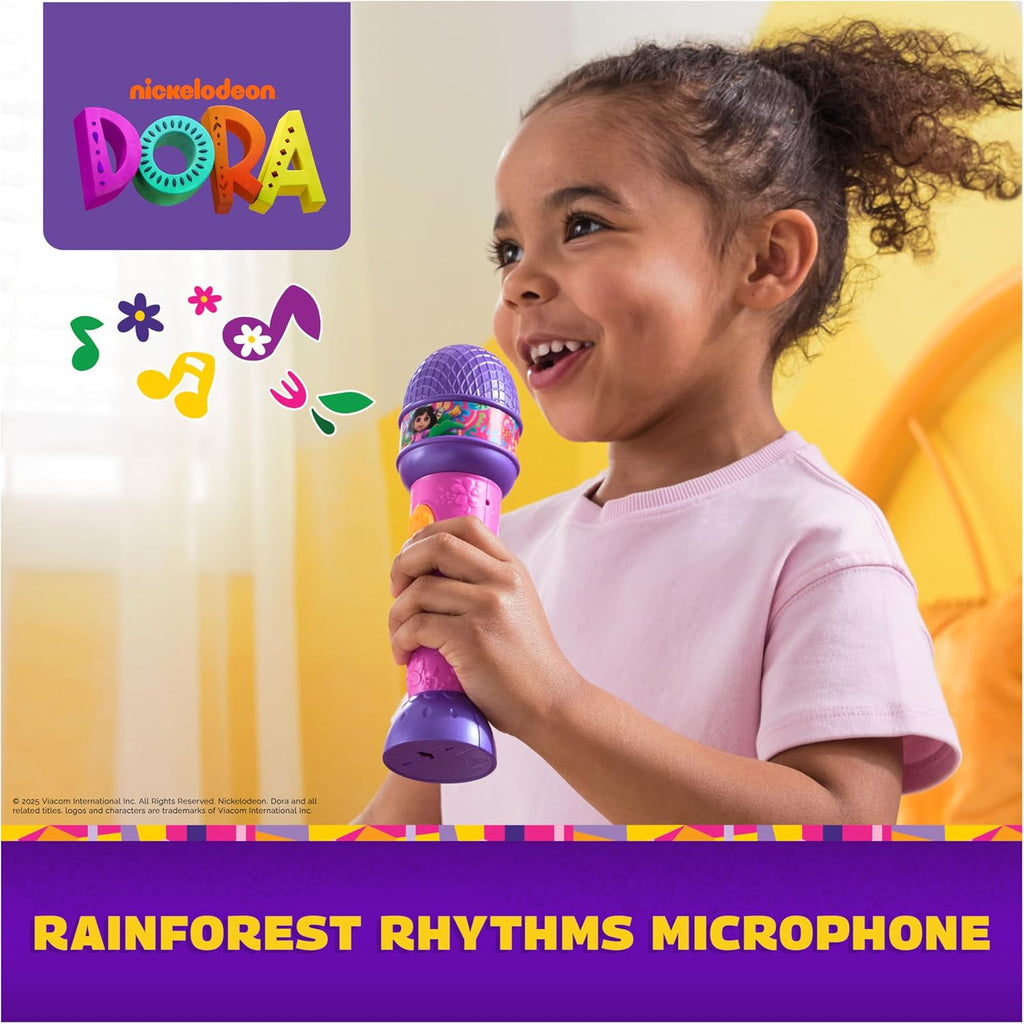 DORA, Rainforest Rhythms Microphone with Music 3+